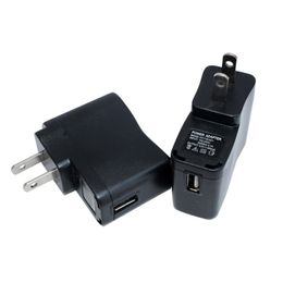 EGO Wall Charger Black USB AC Power Supply Wall Adaptor MP3 Charger USA Plug Work for EGO-T EGO Battery MP3 MP4 Player