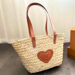 Straw weave Raffia celiny TRIOMPHE classic Beach Bag tote Cross Body Women Designer Clutch Bags men basket Luxury top handle hand bag sling shop Shoulder weekend bags