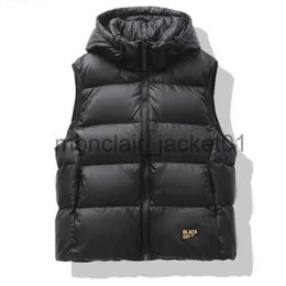 Women's Down Parkas 2023 New Duck Down Jacket Vest Women Winter Thick Warm Sleeveless Coat Black Slim Waistcoat Fashion Casual Windproof Coat Vest J231010