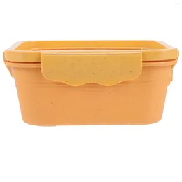 Dinnerware Sets Cheese Container Containers Storage Fridge Household For Refrigerator Organiser Bins Bacon Keeper Plastic Lunch