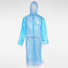 Disposable Adult Raincoats Outdoor Travel On Foot Portable Windproof Rainwear Scenic Spot Drifting Waterproof Raincoat SN4482