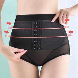 Women's Shapers High Body Shaper Underwear Waist Belly Panties Sculpting Postpartum Recovery And Hip