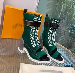 2023 Ankle Chaelsea Boot Fashion r Outsole Elastic Webbing Luxury platform