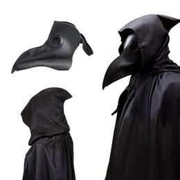 Halloween Plague Doctor Costume Cloak Mask Plague Doctor Cosplay Costumes Medieval Punk Adult Cloak Masks Suit Party Clothescosplay