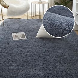 Carpets 12253 Nordic Tie-Dye Carpet Wholesale Plush Mat Living Room Bedroom Bed Blanket Floor Cushion For Home Decoration