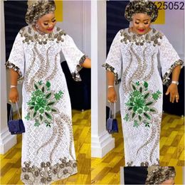 Ethnic Clothing Ethnic Clothing 2021 Fashion African Dresses For Women Classic Dashiki Size Print Loose Long Dress Apparel Dhjee