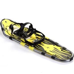 Snowboards Skis Boots Ratchet binding In Wood Texture Surface Adult Aluwood texture surface snowshoesminium Backcountry snowshoes 231010