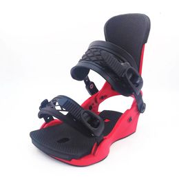 Snowboards Skis Custom Classic Durable Red Snowboard Ski Shoes Bindings Size S M L 231010