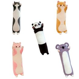 Plush Dolls 50150cm Giant Size Long Soft Pillow Cushion Cat Toys Stuffed Birthday Gifts Girls Boys Present 231009