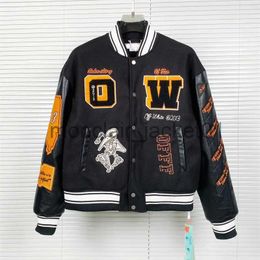 Men's JaCKets 2023ss New Embroidery LeaTHer THiCKening High Quality Men And Women Baseball Uniforms JaCKets J231010