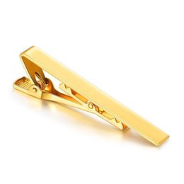 Tie Clips Classic Tie Clips For Men Black Gold Blue Red Sier Bar Regar Ties Fashion Party Jewelry Jewelry Cufflinks Tie Clasps, Tacks Dhp02