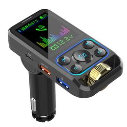 BC83 Car Bluetooth MP3 Player FM Transmitter Type C PD QC3.0 Fast Charging EQ Regulator Car Accessories