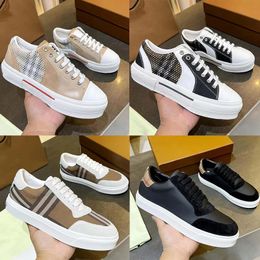 Striped Casual Vintage Designer Sneakers Shoes Men Women Sneaker Canvas Platform Trainer Mesh Flats Trainers Classic Checks Shoe 58555 s