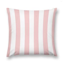 Pillow Pale Pink Rose And White Stripe Throw Pillowcase Case Christmas Cover