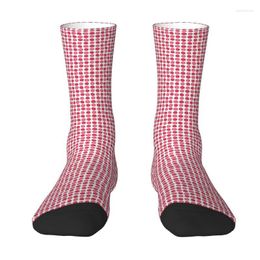 Men's Socks Kawaii Mens Sarah Kay Cherry Dress Unisex Breathbale Warm 3D Print Children's Painter Crew