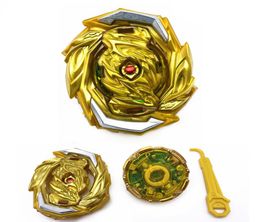 Mksafn Bayblade Burst Elétrico Acelerado Golden GT B154 DX Booster Imperial DragonIg039 Metal Spinning Top Gyro LED Light T1602109