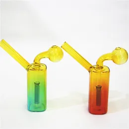 Smoking Dab Oil Rig Water Pipes Bongs inline Perc Glass Dab Rig glass oil burner bong