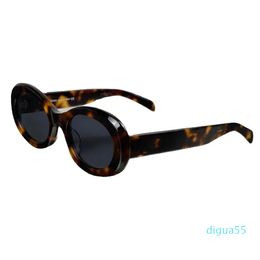 Sunglass Vintage For Woman Designer Sexy Cat Eye Glasses Oval Acetate Protective Driving Eyewear Ladies