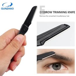 Eyebrow Trimmer 5pcs/set Men Eye brow Grooming Set Eyebrow Trimmer Drawing Stencils Tweezers Comb Pencil Eyebrow Trimming Suit Make Up Tool Kit 231007