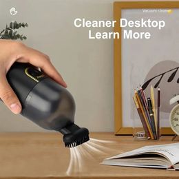 Vacuum Parts Accessories Handheld Cleaner Wireless Desktop Capsule for PC Laptop Keyboard Home Desk Car Cleaning Dust Remover 231009