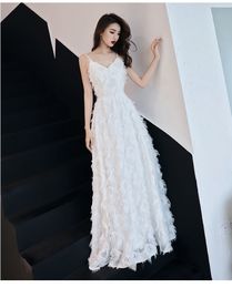 Plus Size Mother Of The Bride Dresses White Feather Zipper Back Wedding Guest Elegant Lace Evening Gowns Long Pcelebrity Dress Rom Party Homecoming Gown 403