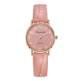 Wristwatches Luxury Women Watch Temperament Casual Business Watches Fashion Ladies Leather Strap Analogue Quartz Relogio Digital