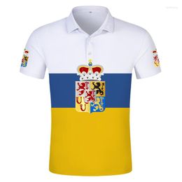 Men's Polos Limburg Polo Shirt Gratis Custom Naam Nummer Maastricht Print Logo Woord Venlo Weert Roermond Nederlandse Kleding