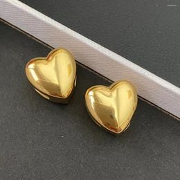 Stud Earrings High-grade Love Ear Heart French Light Luxury