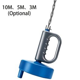 Other Household Cleaning Tools Accessories 10M 5M Draining Unblocker Flexible Rod Auger Snake Kitchen Toilet Sewer Cleaner Pipe Tool 231009