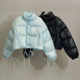 2023 new fashion Women Jacket Down Coat Winter Vest Fashion Short Jacket Style Detachable Sleeves Outfit Windbreaker Pocket Outside Lady Warm Coats