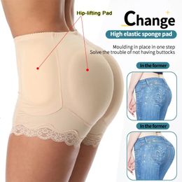 Waist Tummy Shaper Body Women Shapewear Fake Butt Lifter Panties Hourglass Control Padded Booty Enhancer Brief Lingerie Hip 231010