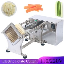 Electric Vegetable Cutter Horizonal 7/10/14MM Stainless Steel Food Processors For Home Appliances