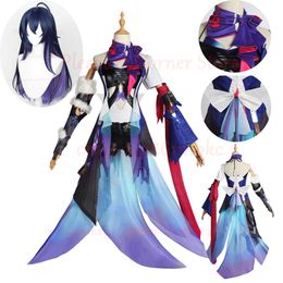 New Game Honkai Start Rail Seele Cosplay Costume Full Set with Accessories Seele Cosplay Wig Outfit Uniform Dress Seele Cosplaycosplay