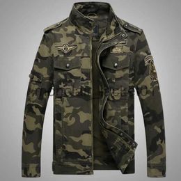 Men's Jackets New Arrival Autumn Winter Casual Oversized Camouflage Printed Work Jacket Men's Military Jacket Men Outwear J231010