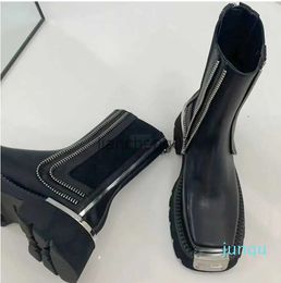 Women Ankle Boots Woman Shoes Zipper Fashion Female Designer Motorcycle Boot Casual Ladies Footwear 2023 x0928