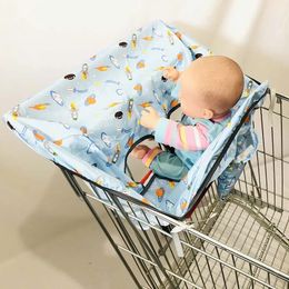 Shopping Cart Covers 2in1 Trolley Cover/Highchair Cover for Baby Portable Kids Cushion Mat for Supermarket Shopping Cart/Grocery Cart Cover 231010
