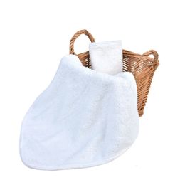 Handelsrockar födda Baby White 6 Pack Soft Baby Bath Washcloths 100% bambu Thanddukar 10 