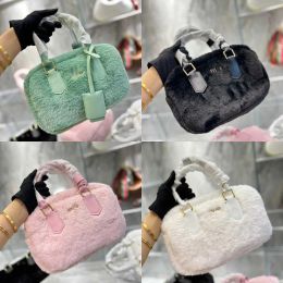 Winter Totes Bags Lovely Tote Bag Designer Fashion Pillow Pack Ladies Cashmere Handbag Plush Shopping Handle Crossbody Purse 2310112PE-6