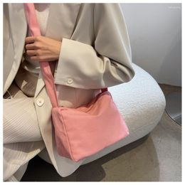 Evening Bags 2023 Travel Bag Women's Korean Edition Simple Pillow Lightweight Nylon Cloth Business One Shoulder Crossbody