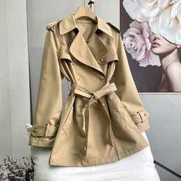 Women's Trench Coats Coats9367 Fashion & Jackets 2023 Runway Luxury European Design Party Style Clothing