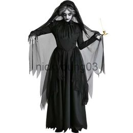 Theme Costume Carnival Halloween Spooky Ghost Witch For Female Costume Heartless Vampire Corpse Bride Spooktacular Cosplay Fancy Party Dress x1010