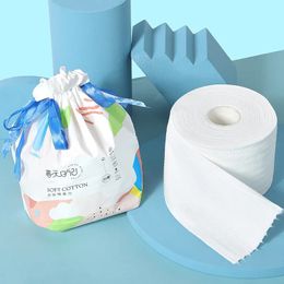 Tissue 70 Sheets/bag Disposable Face Towel Bathroom Nonwoven Tissue Baby Facecloth Makeup Remover Wipes Dry Wet Skincare Towel 231007
