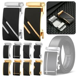 Belts DIY Adjustable Slide Belt Strap Buckle Business Accessories Leisure Head Men's