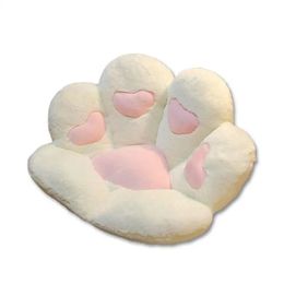 CushionDecorative Pillow Cat Paw Chair Cushion Lovely 28x 24 Shape Cosy Seat Pad Floor 231009