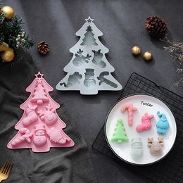 "Christmas Magic: Silicone Cake Mold Shaped like a Christmas Tree"