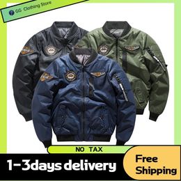 Men s Jackets Winter Man jackets bomber coat racing motorcycle Clothes luxury tactical Field vintage military men Clothing 231009