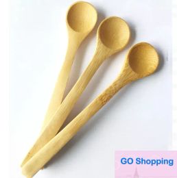 New Wooden Spoon Ecofriendly Japan Tableware Bamboo Scoop Coffee Honey Tea Spoon Stirrer 2017 Hot Free DHL