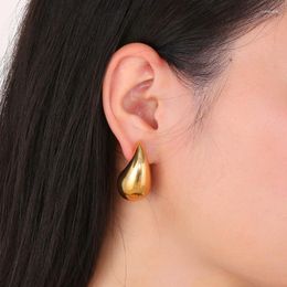Stud Earrings Must-Have Accessory: Stylish And Lightweight Drop Teardrop-shaped Highlight Ear Studs Perfect For Any Occasion