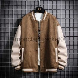 Men's Jackets 2023 Autumn Bomber Jackets Men Varsity Youth Trend College Wear Hip Hop Casual Baseball Coats Slim Fit Unisex Jacket Windbreaker J231010