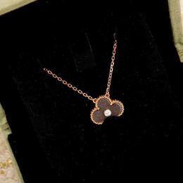 2023 Luxury quality charm pendant necklace with diamond and new Colour design have stamp box PS4615A